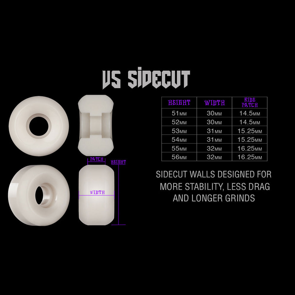 BONES Wheels • OG Formula • 100A • V5 Sidecut • Black