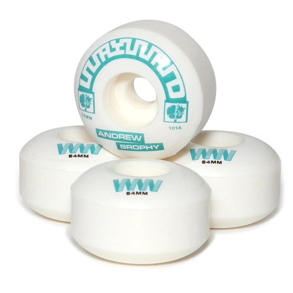 Wayward Wheels - Andrew Brophy 54mm (White/Green)