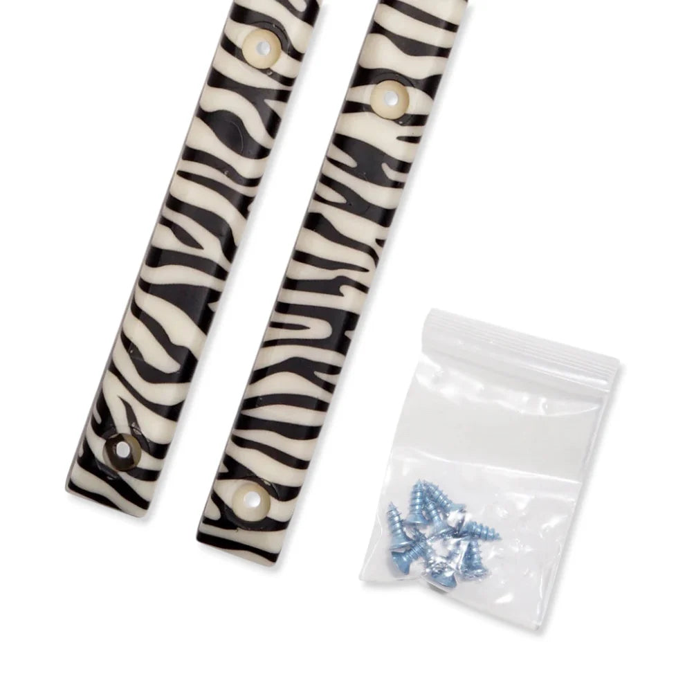 G-Tool Skateboard Rails 2 Pack Low Profile Zebra