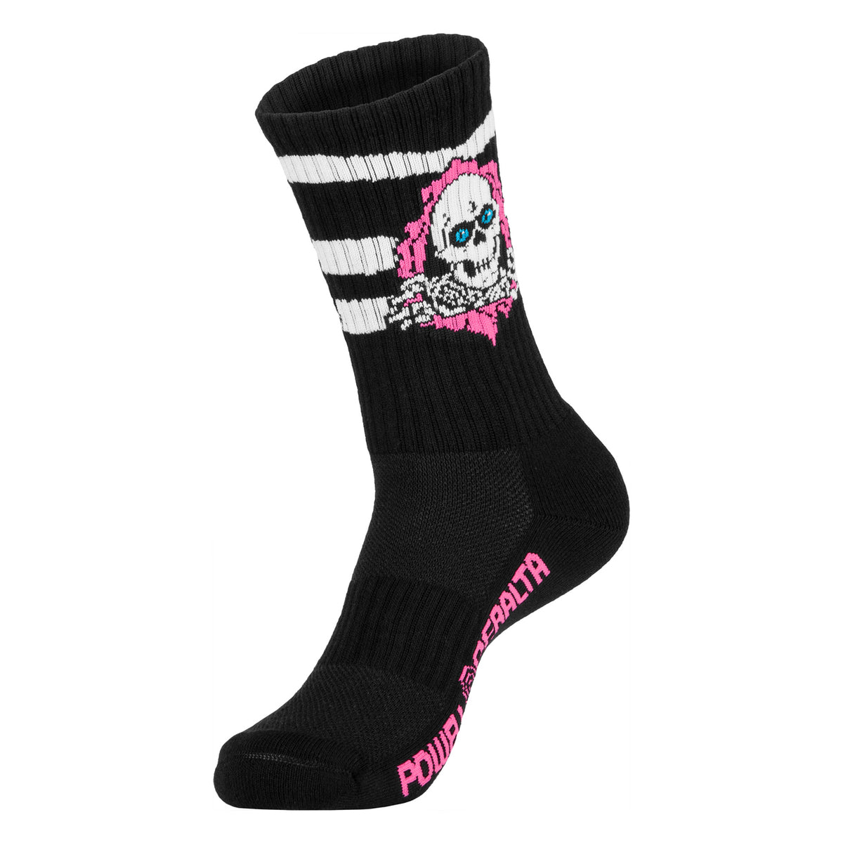 Powell Peralta Ripper Cotton Socks Stripes Black/Pink