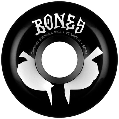 BONES Wheels • OG Formula • 100A • V5 Sidecut • Black