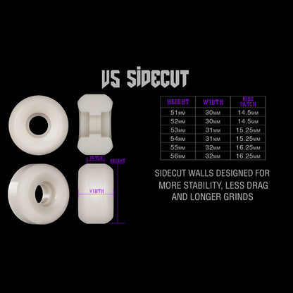 BONES Wheels • OG Formula • 100A • V5 Sidecut • Black