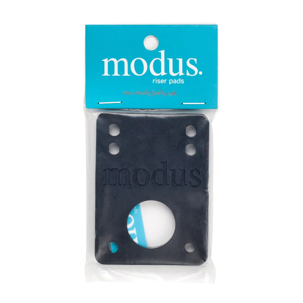 Modus Skateboard Riser Pads Black