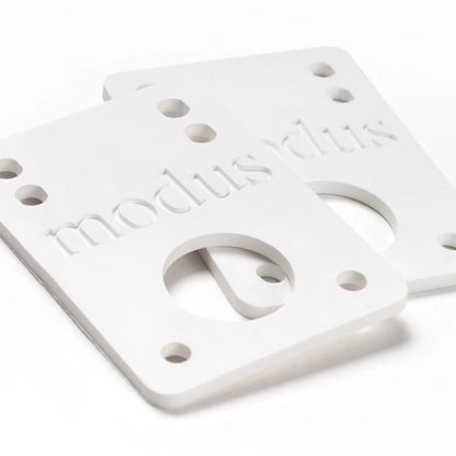 Modus Skateboard Riser Pads White