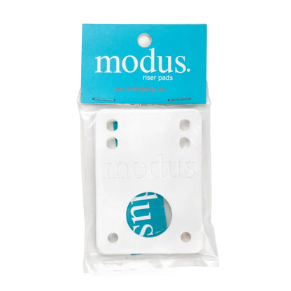 Modus Skateboard Riser Pads White