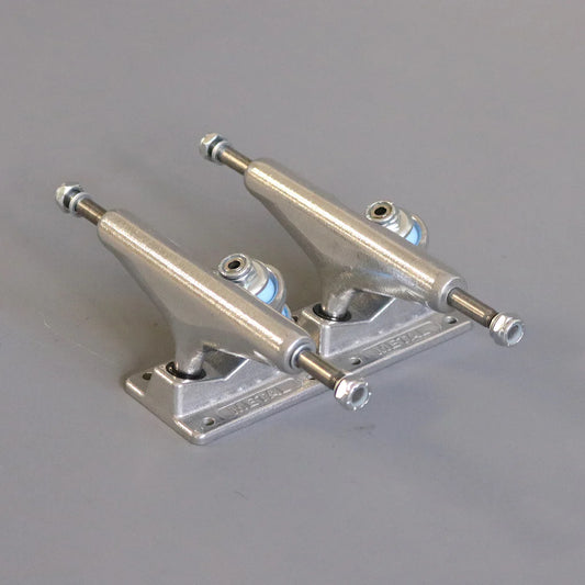 Picture Metal Hollow Custom Silver OG Skateboard Trucks (Pair)