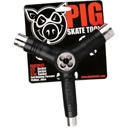 Pig Wheels Tool Black