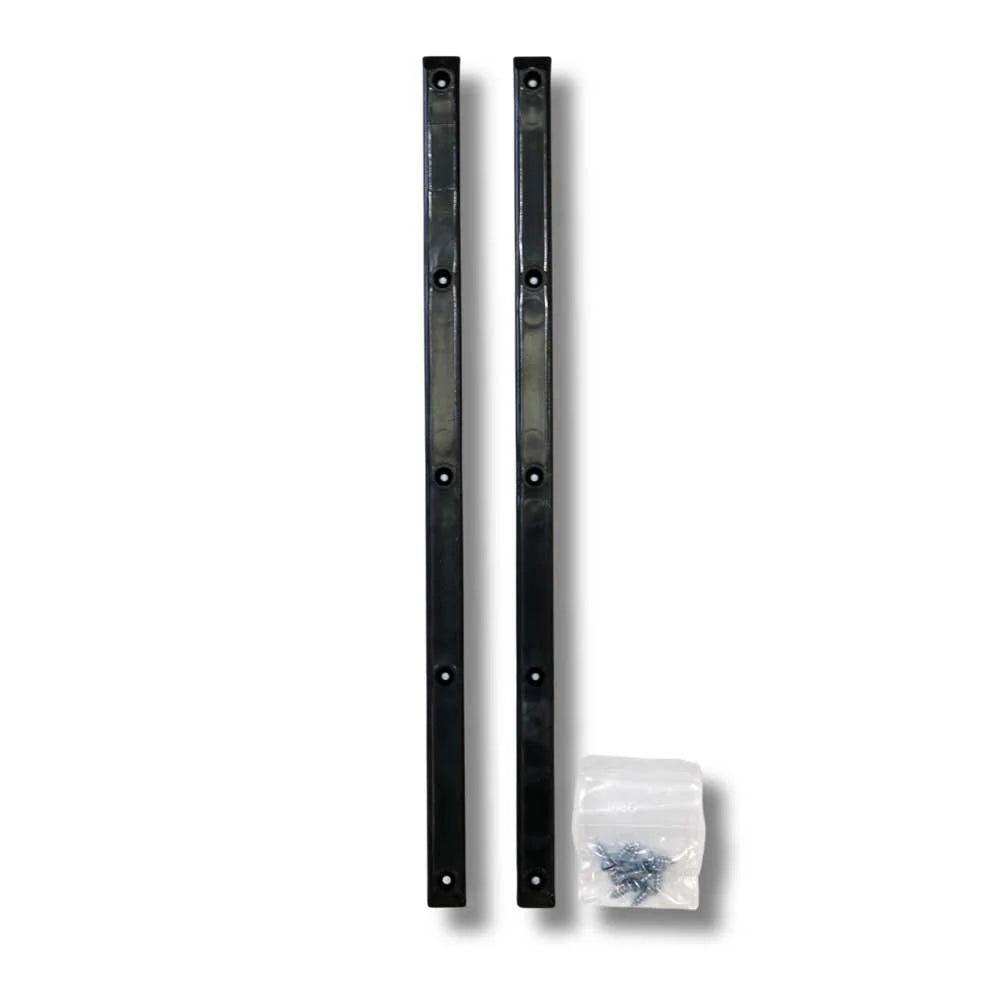 G Tool Flat Bar Skateboard Rails - Black