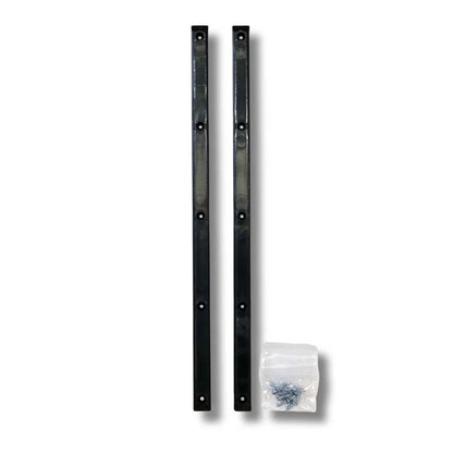 G Tool Flat Bar Skateboard Rails - Black