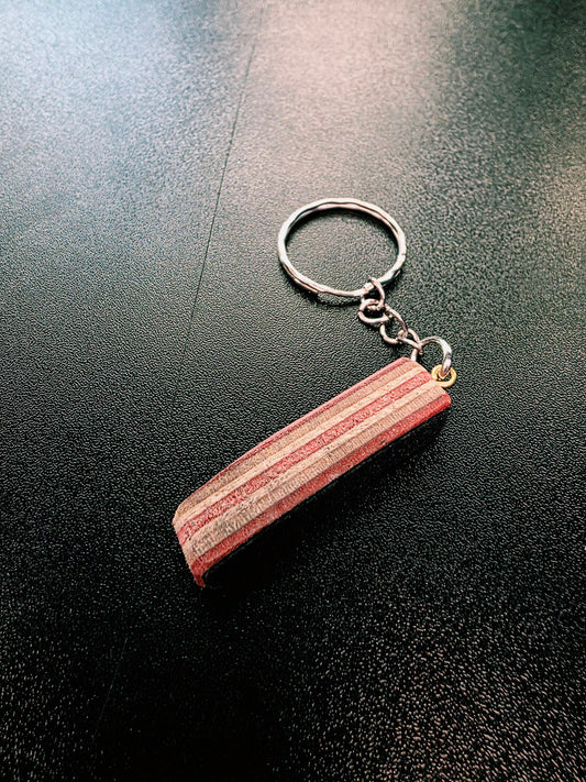 Re-cycled Skateboard Keyring